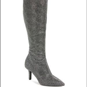 Michael Kors Embellished Knee High Boots